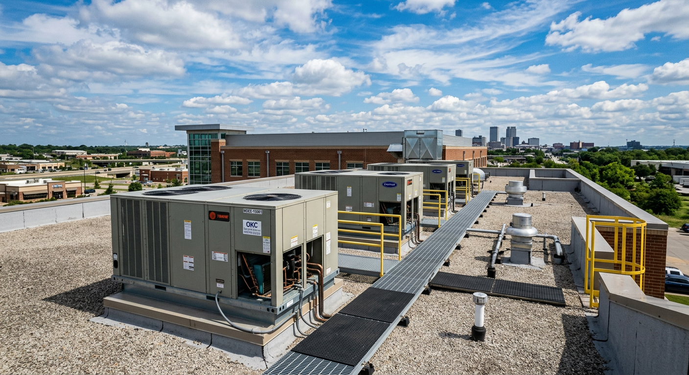 Commercial HVAC rooftop units