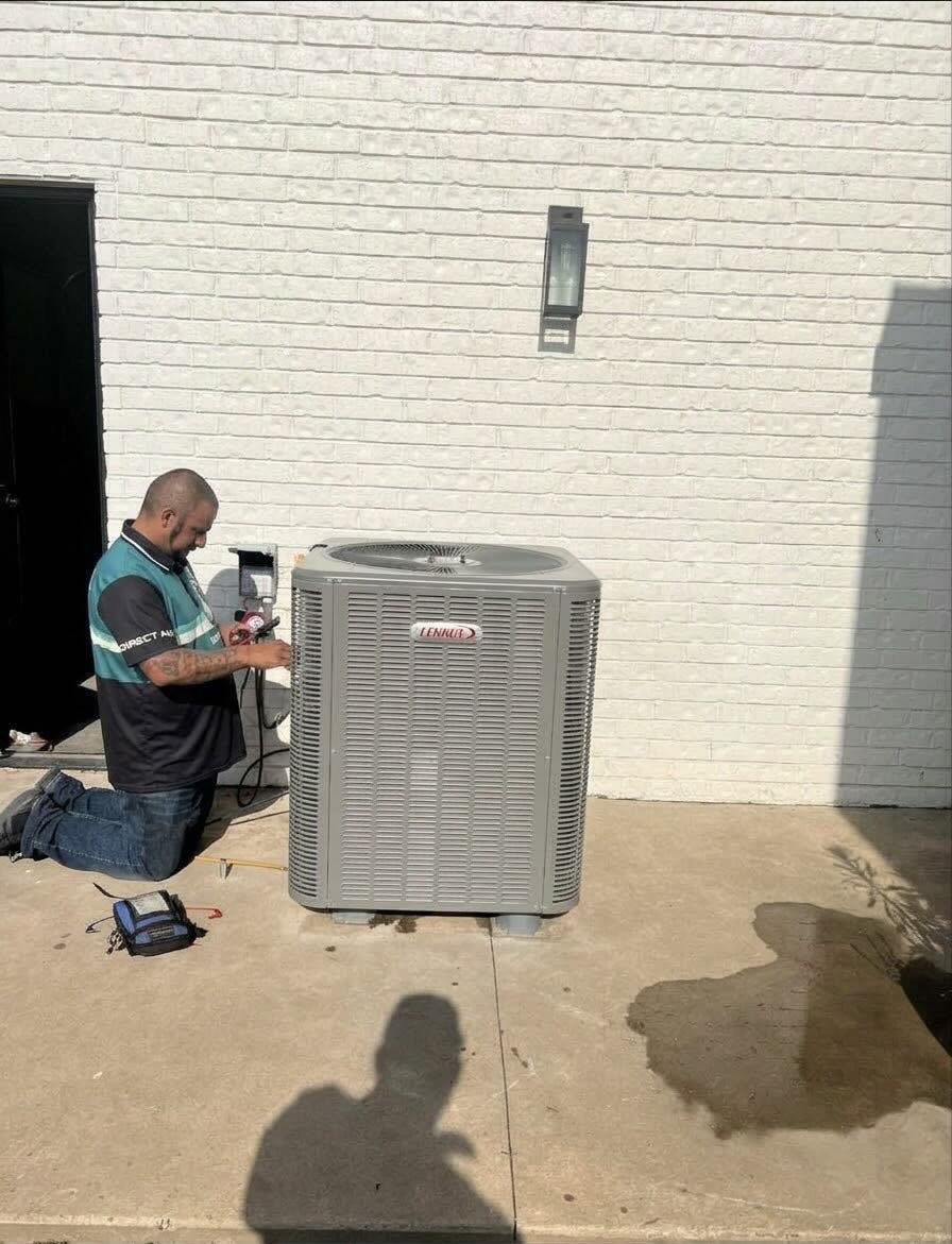 Direct Air ac repair in oklahoma city project