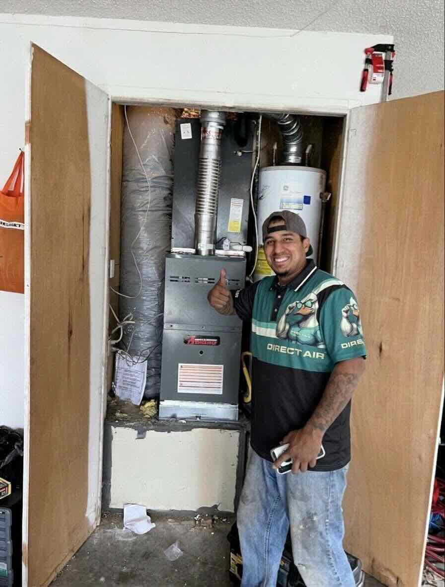 Direct Air furnace tune-up in oklahoma city project
