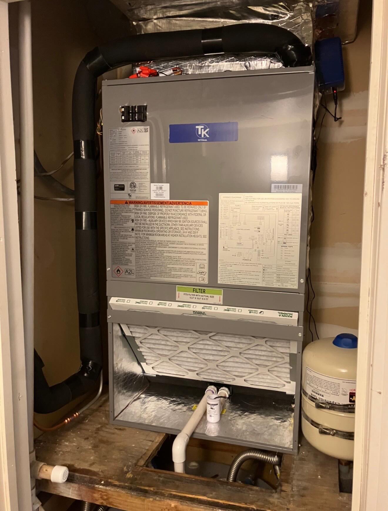 Direct Air heating maintenance in oklahoma city project