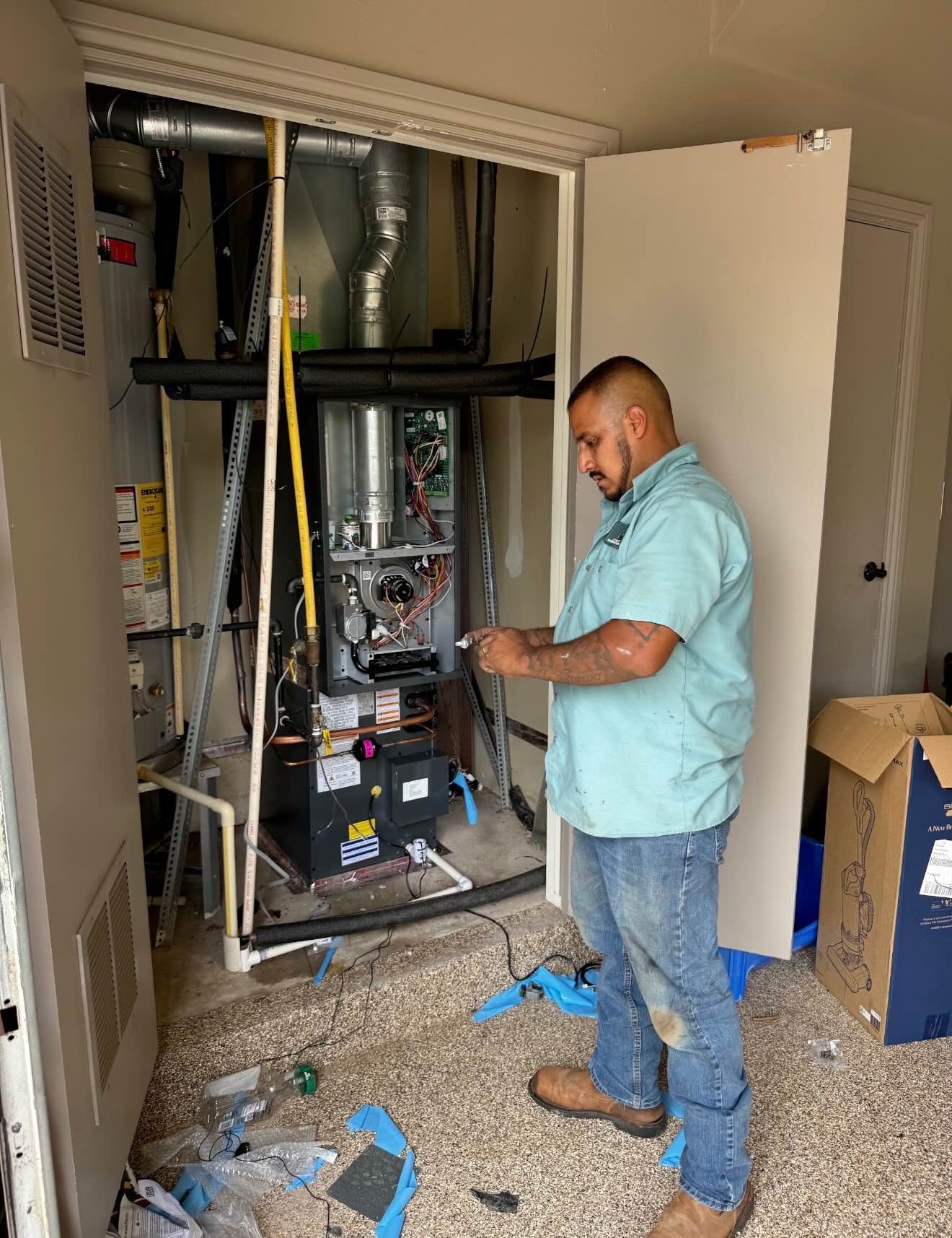Heating Replacement in Oklahoma City project photo 2
