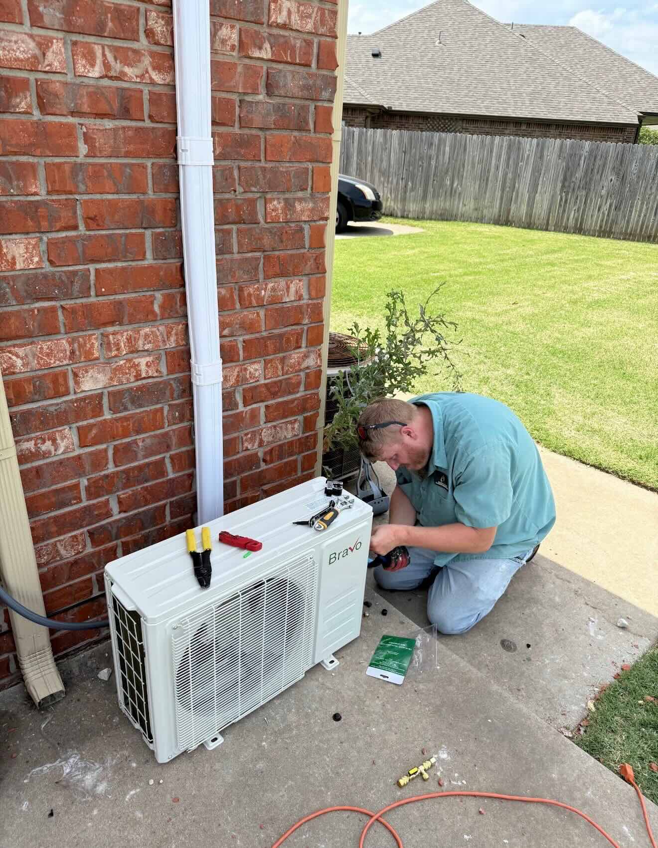 Heat Pump Maintenance in Oklahoma City project photo 2