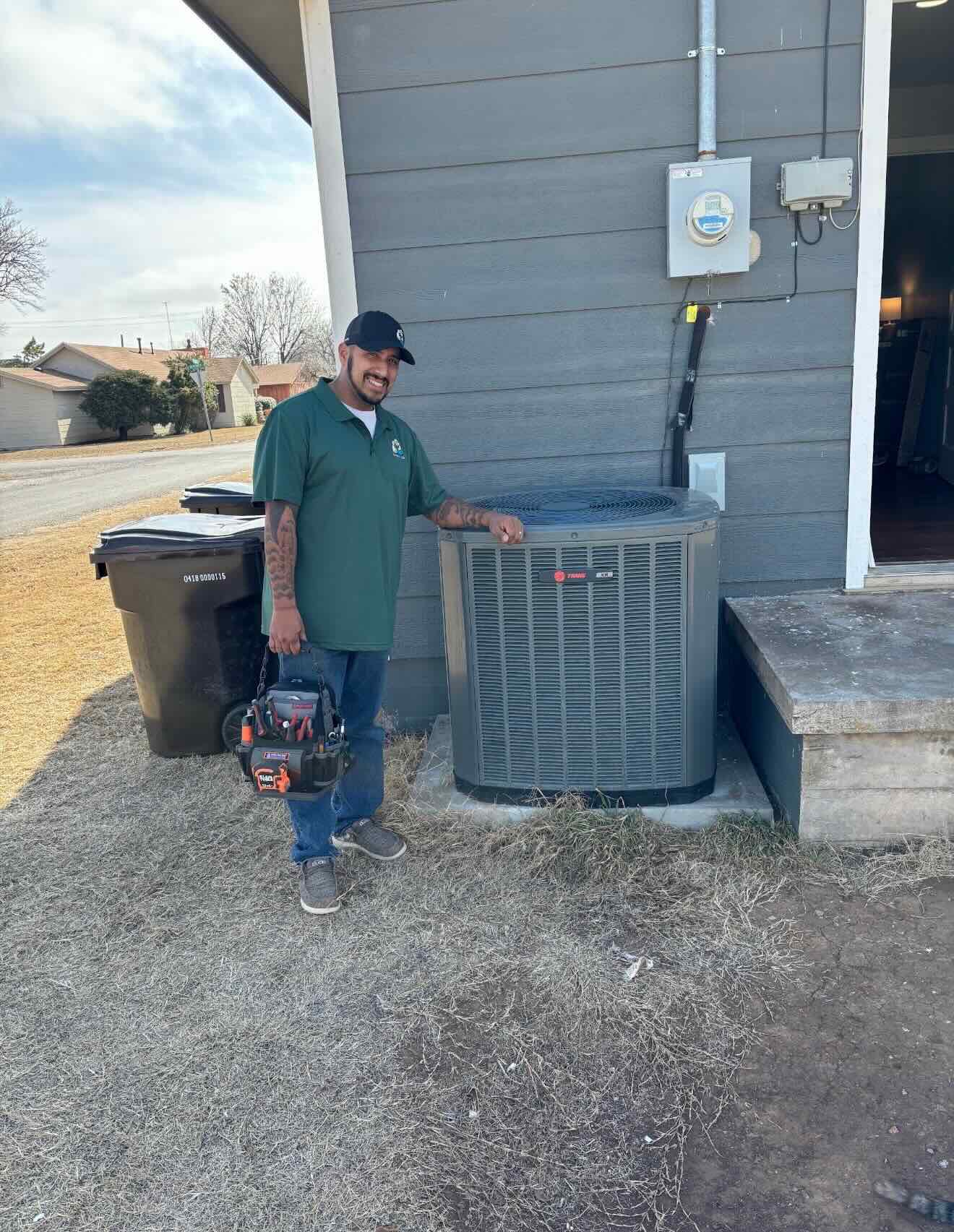 Heat Pump Maintenance in Oklahoma City project photo 3