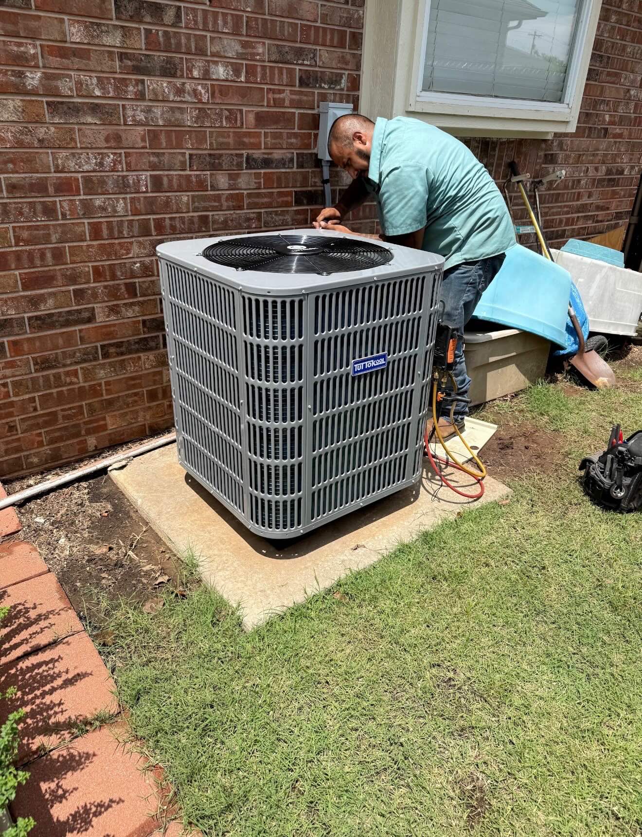 Heat Pump Tune-Up in Oklahoma City project photo 2