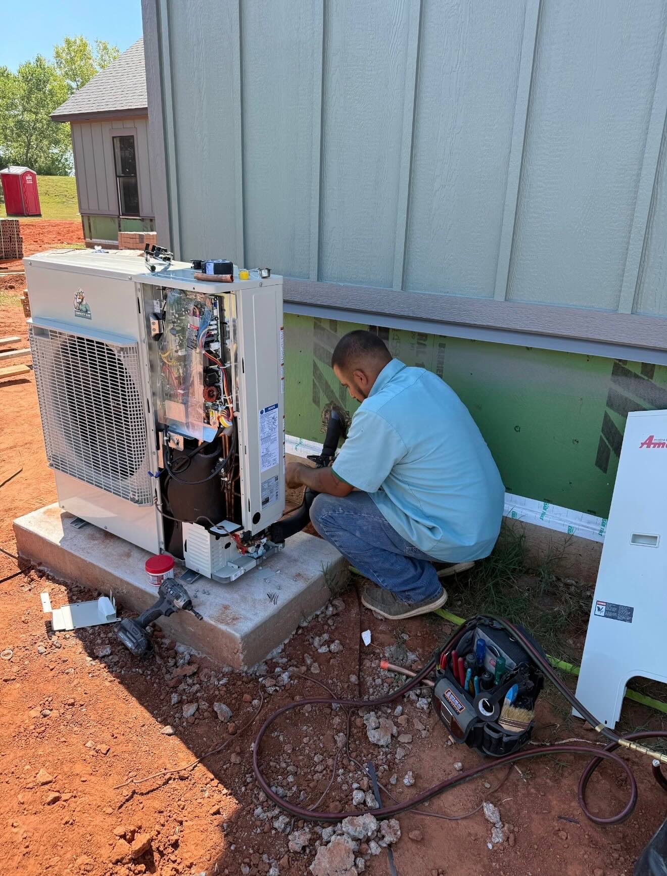 Heat Pump Tune-Up in Oklahoma City project photo 3
