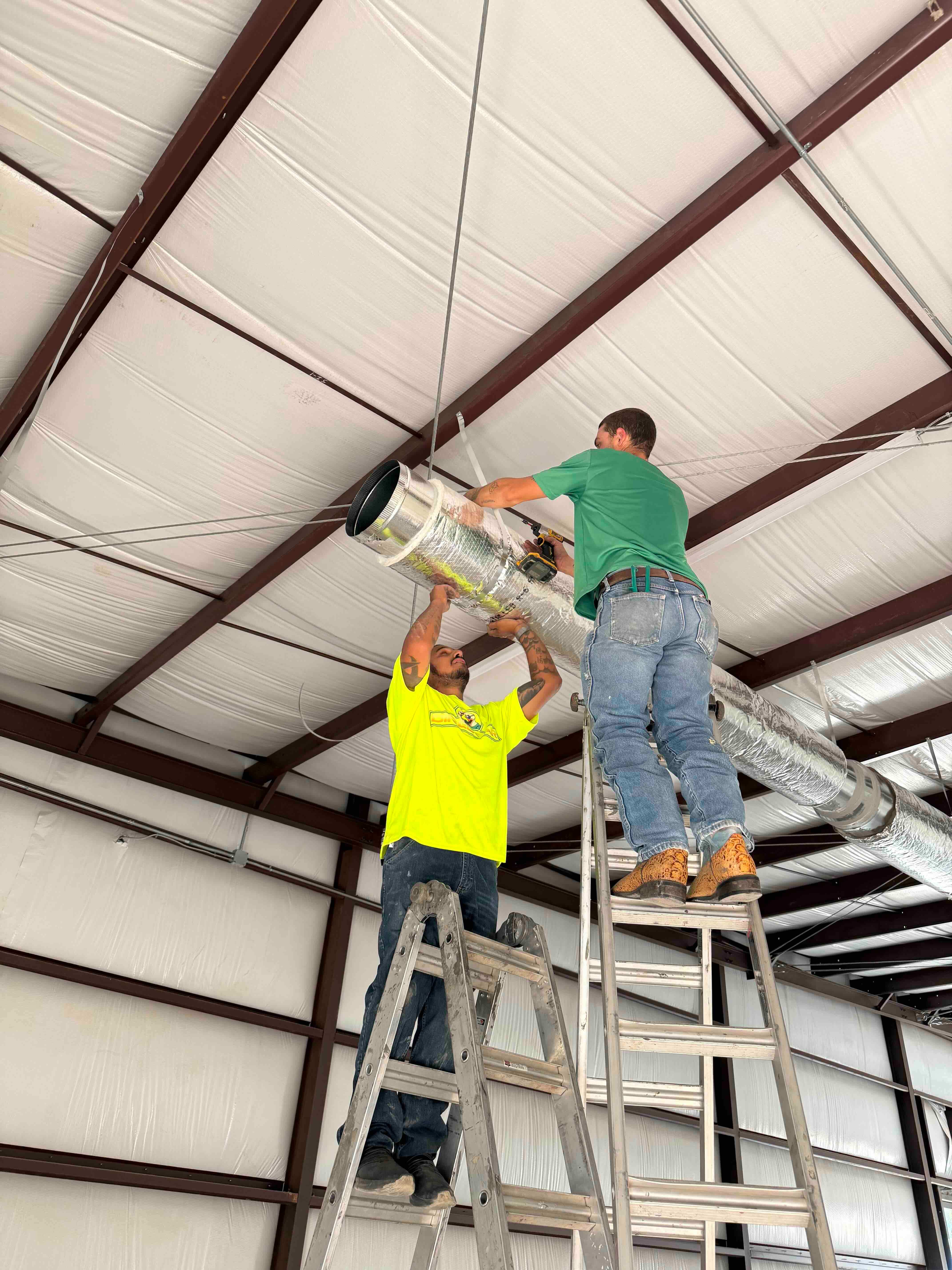 Direct Air HVAC installation project