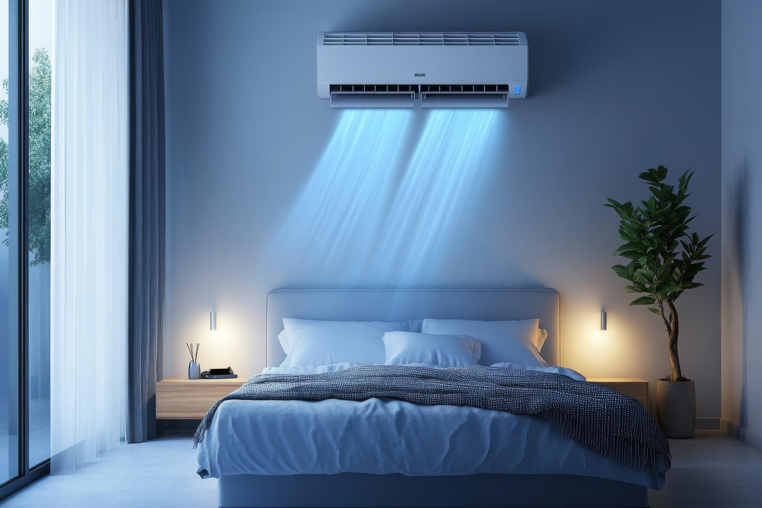 After-Hours AC Problems That Require Emergency Service in Moore 1 AC night